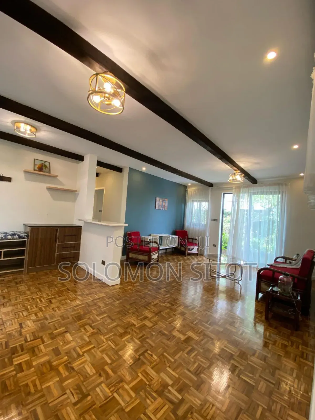 Furnished 4bdrm House in Bole Homes Compound for rent