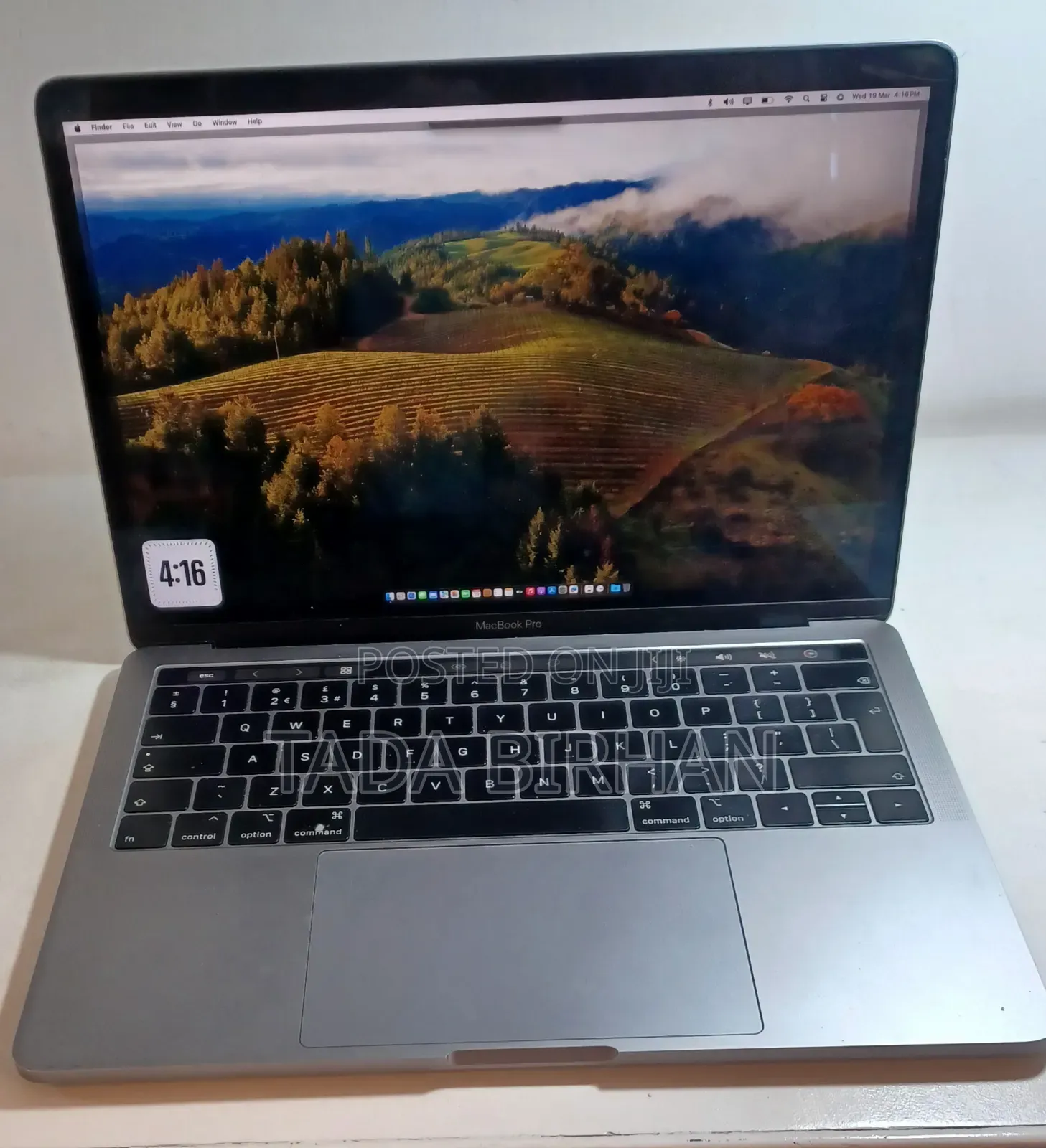 New Laptop Apple MacBook Pro 2019 8GB Intel Core I7 SSD 512GB