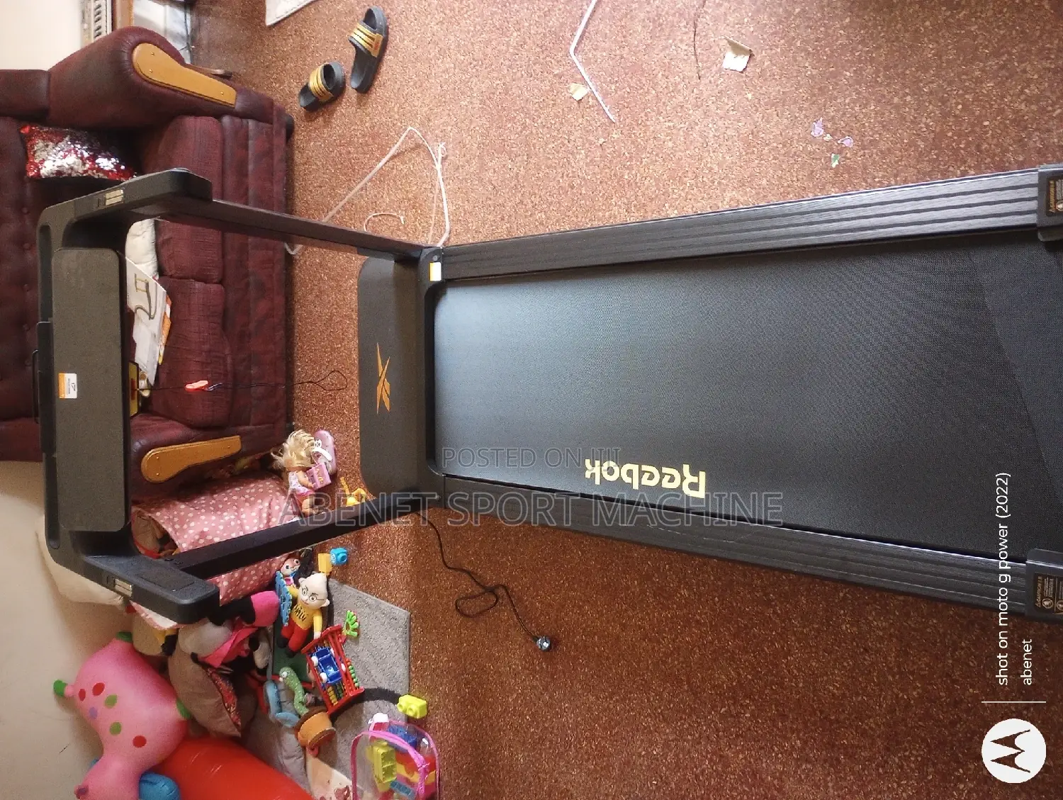 የቤት ዉስጥ መሮጫ ማሽን Reebok Floatride