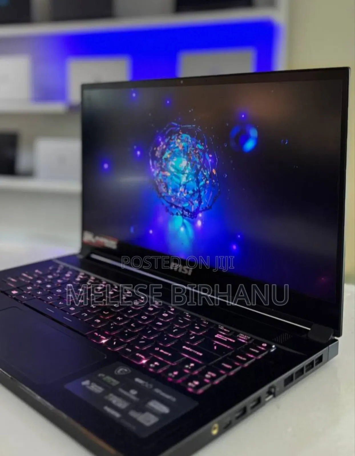 New Laptop MSI GS66 Stealth 10SGS 32GB Intel Core I7 SSD 512GB