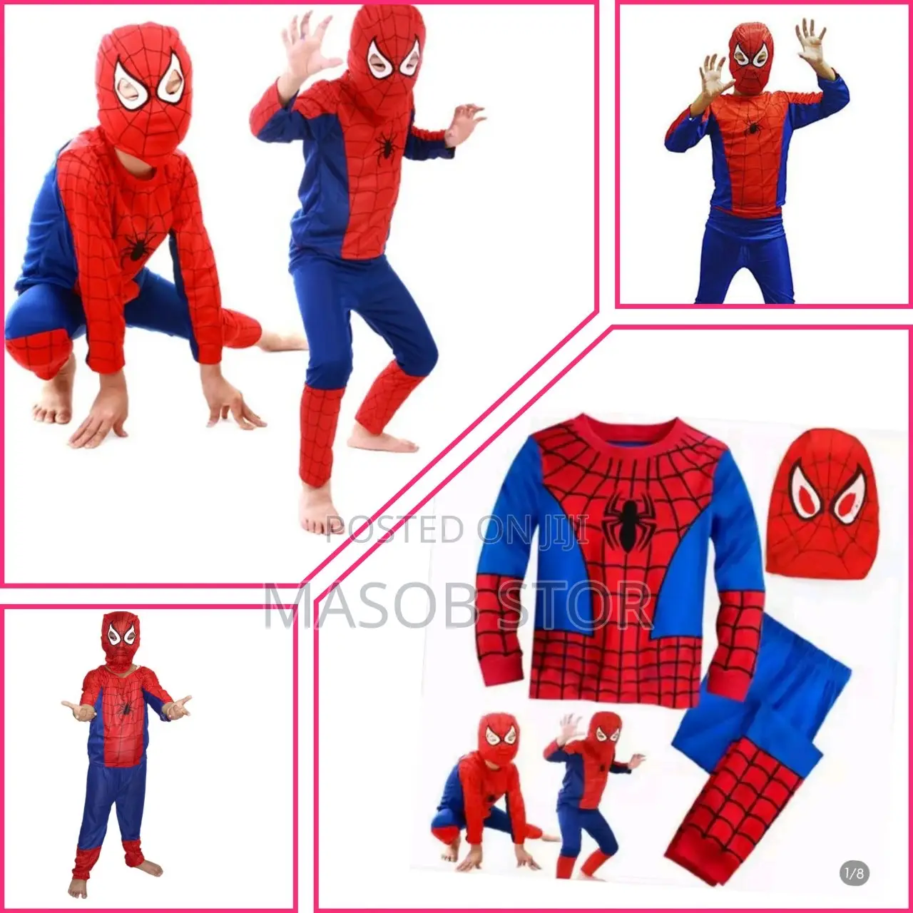 Spider Man Clothes for Kids / የስፓይደር ማን የልጆች ልብስ