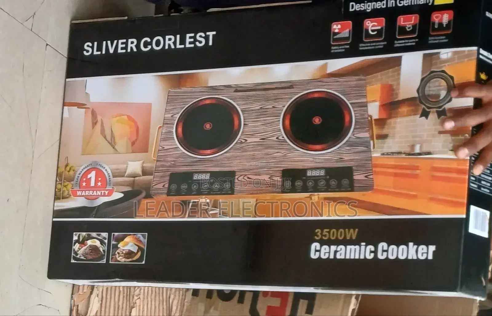 Silver Crest Tech Stove New Original Product
