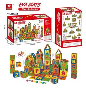 37 Pices Puzzle Mat / Puzzle Mat ተገጣጣሚ ምንጣፍ