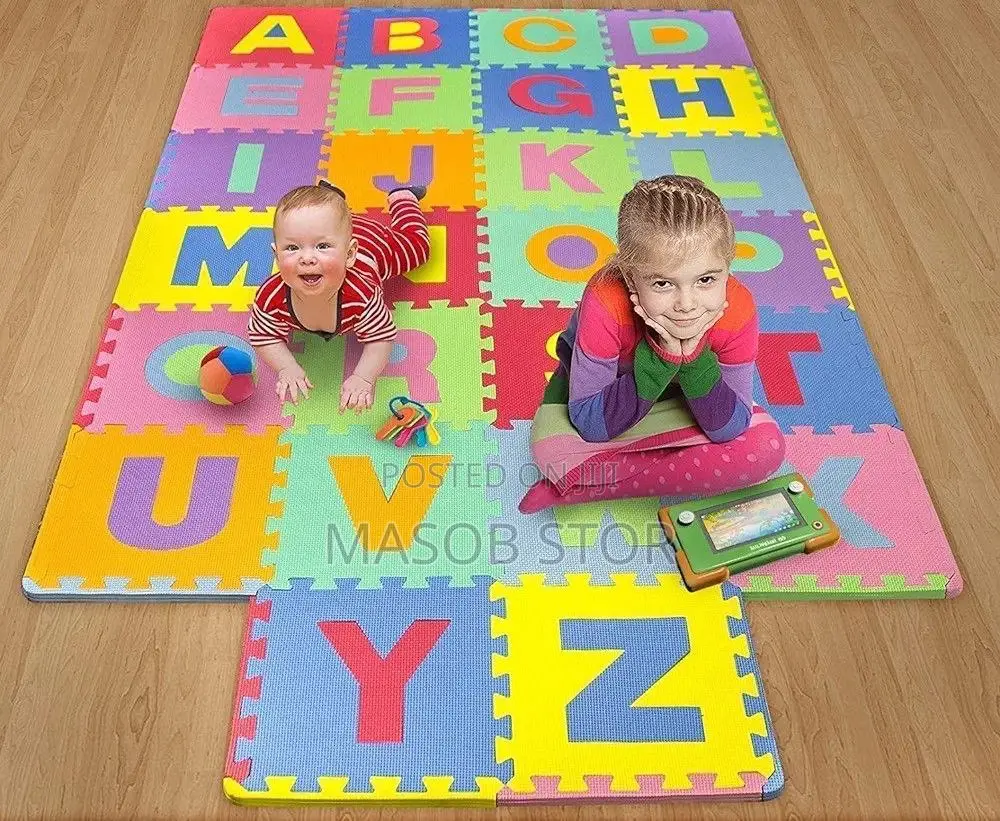 37 Pices Puzzle Mat / Puzzle Mat ተገጣጣሚ ምንጣፍ
