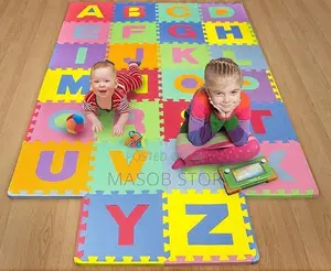 Photo - 37 Pices Puzzle Mat / Puzzle Mat ተገጣጣሚ ምንጣፍ