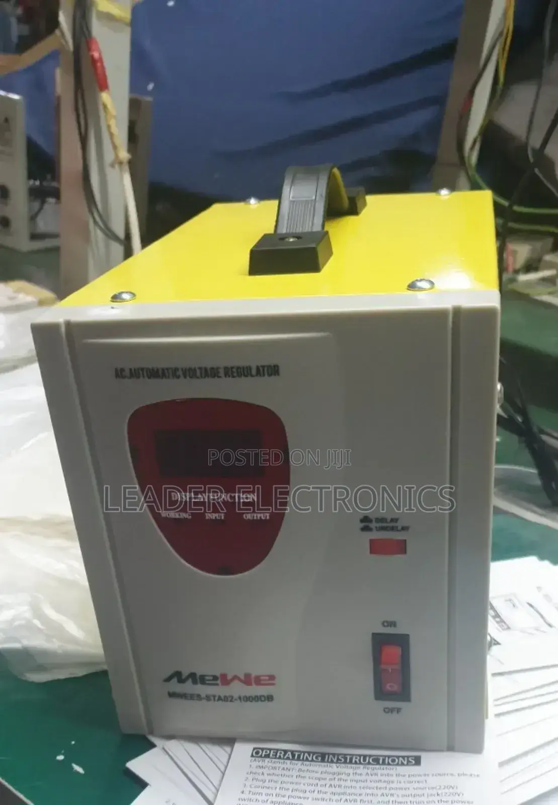 Mewe Automatic Voltage Regulator 1000w