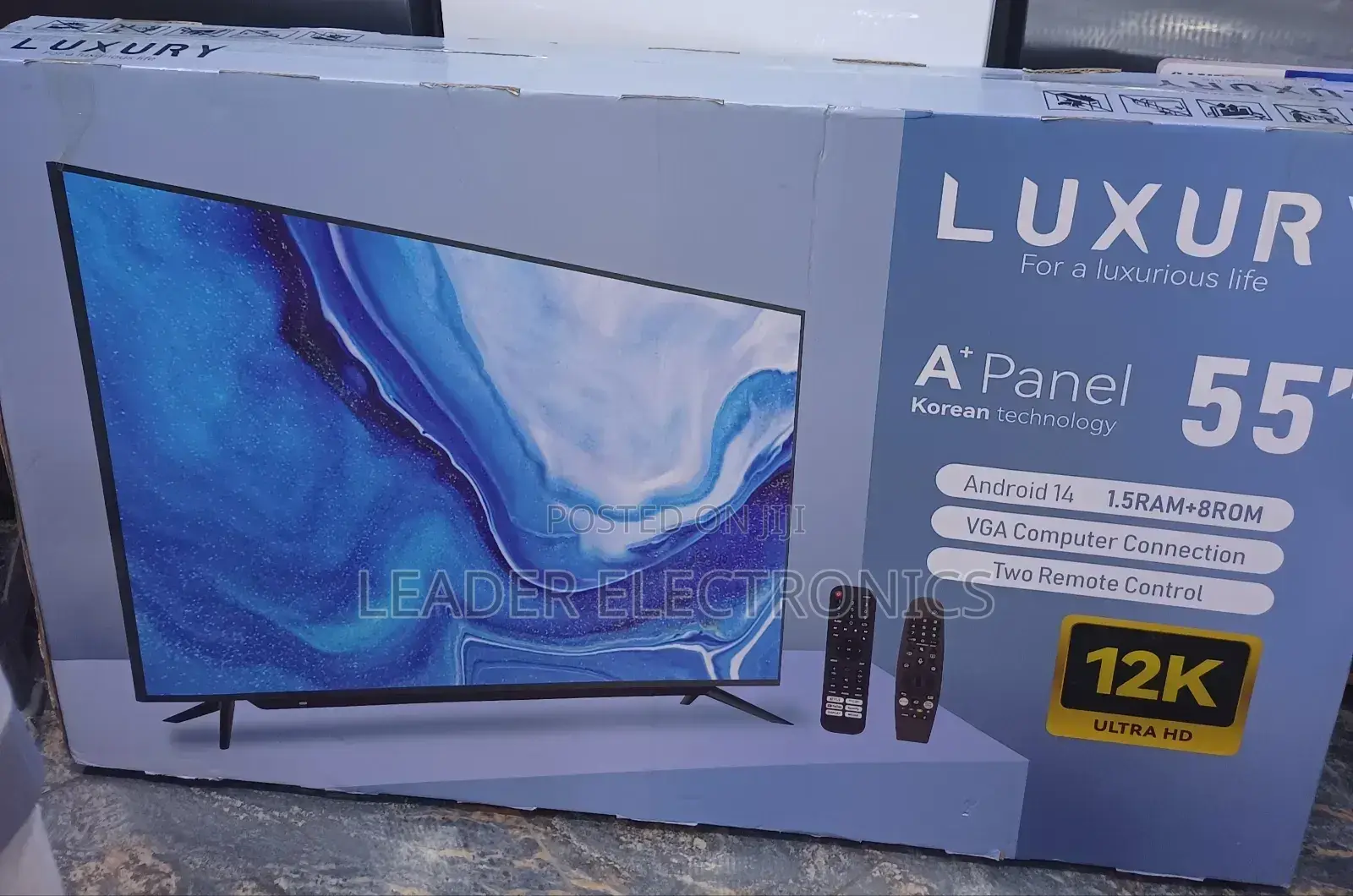 Luxury Tv 55 Inch Smart Android New Arrival 2025 Original