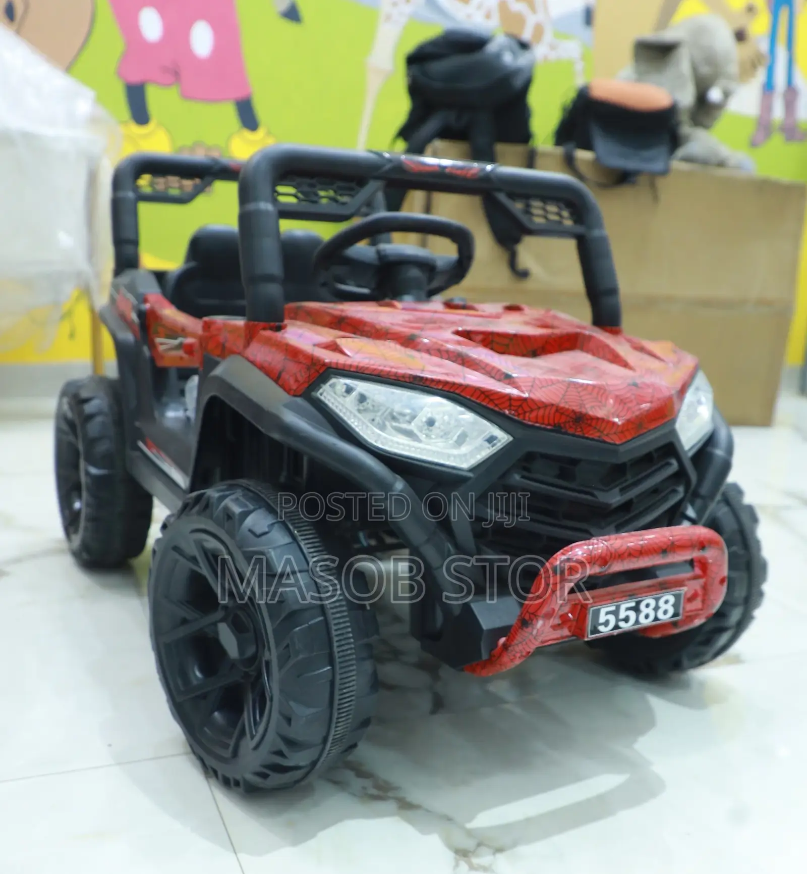 Big Size Electric Car Ride on for Kids / የልጆች መኪና