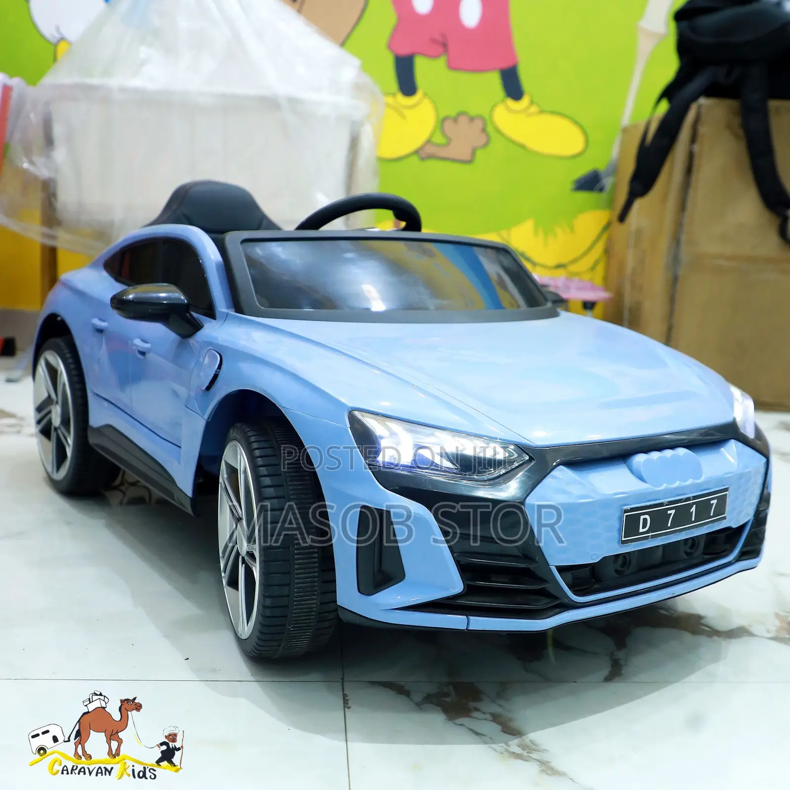 Big Size Electric Car Ride on for Kids / የልጆች መኪና