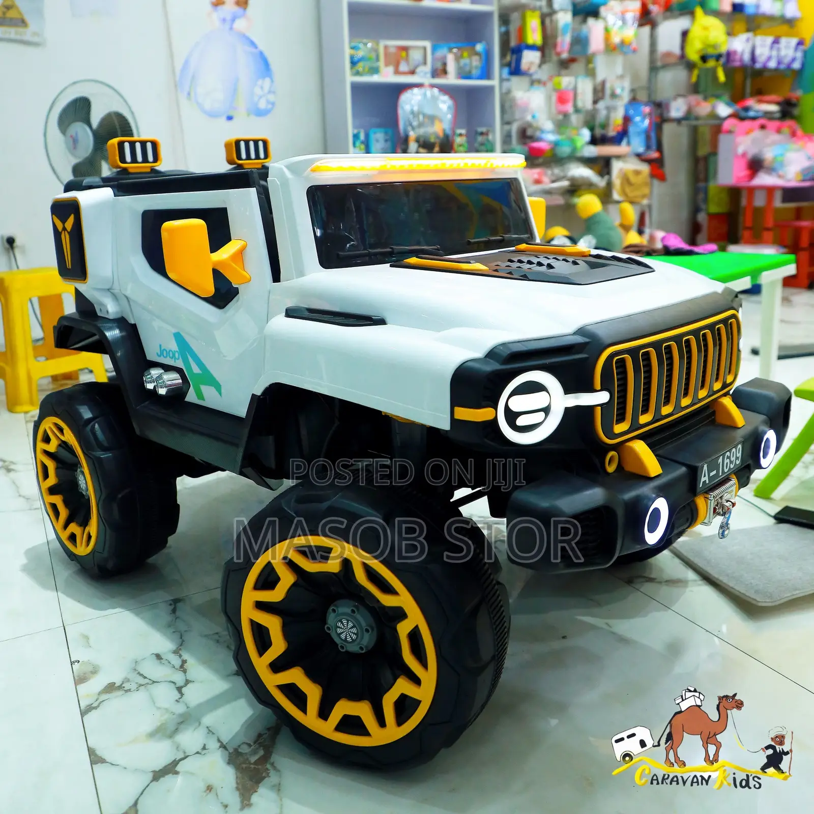 Big Size Electric Car Ride on for Kids / የልጆች መኪና