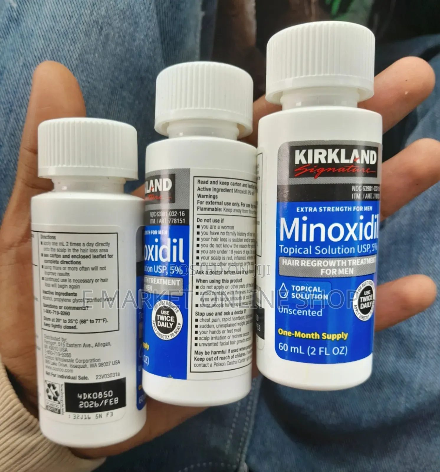 Derma Roller + Minoxidil Combo Unlock Thicker, Fuller Hair