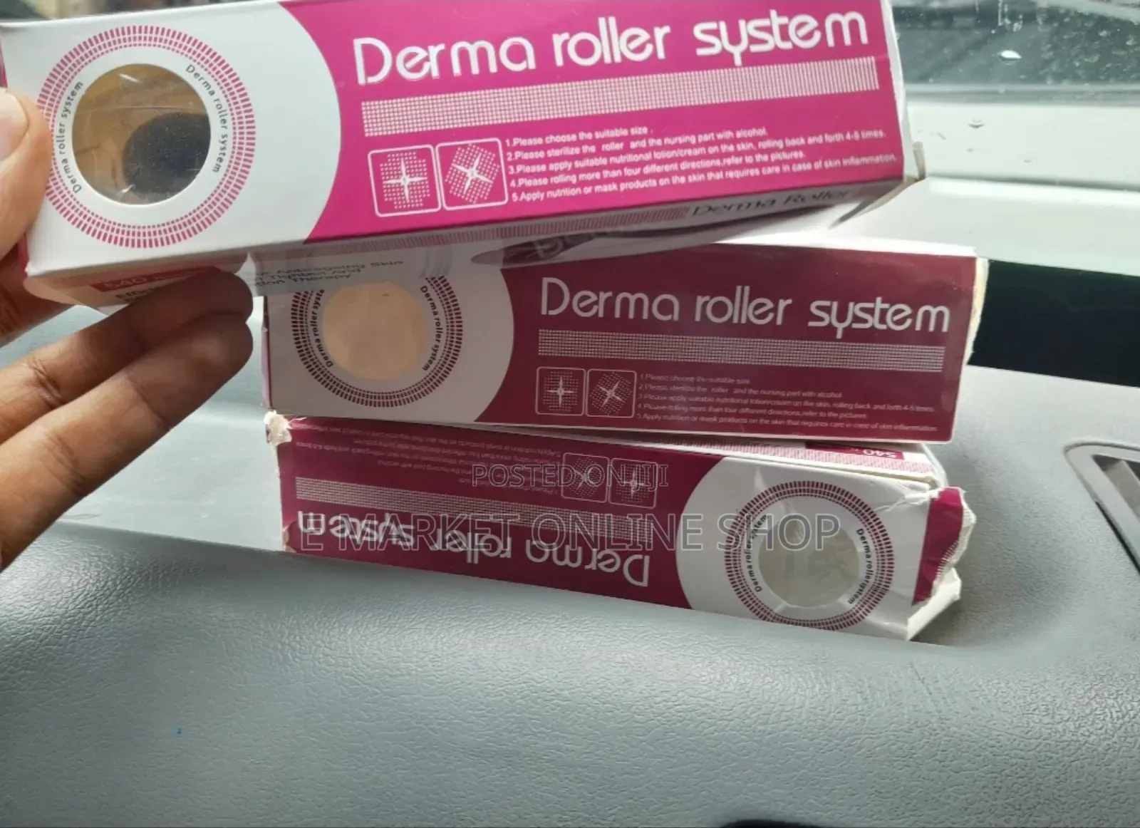Derma Roller + Minoxidil Combo Unlock Thicker, Fuller Hair