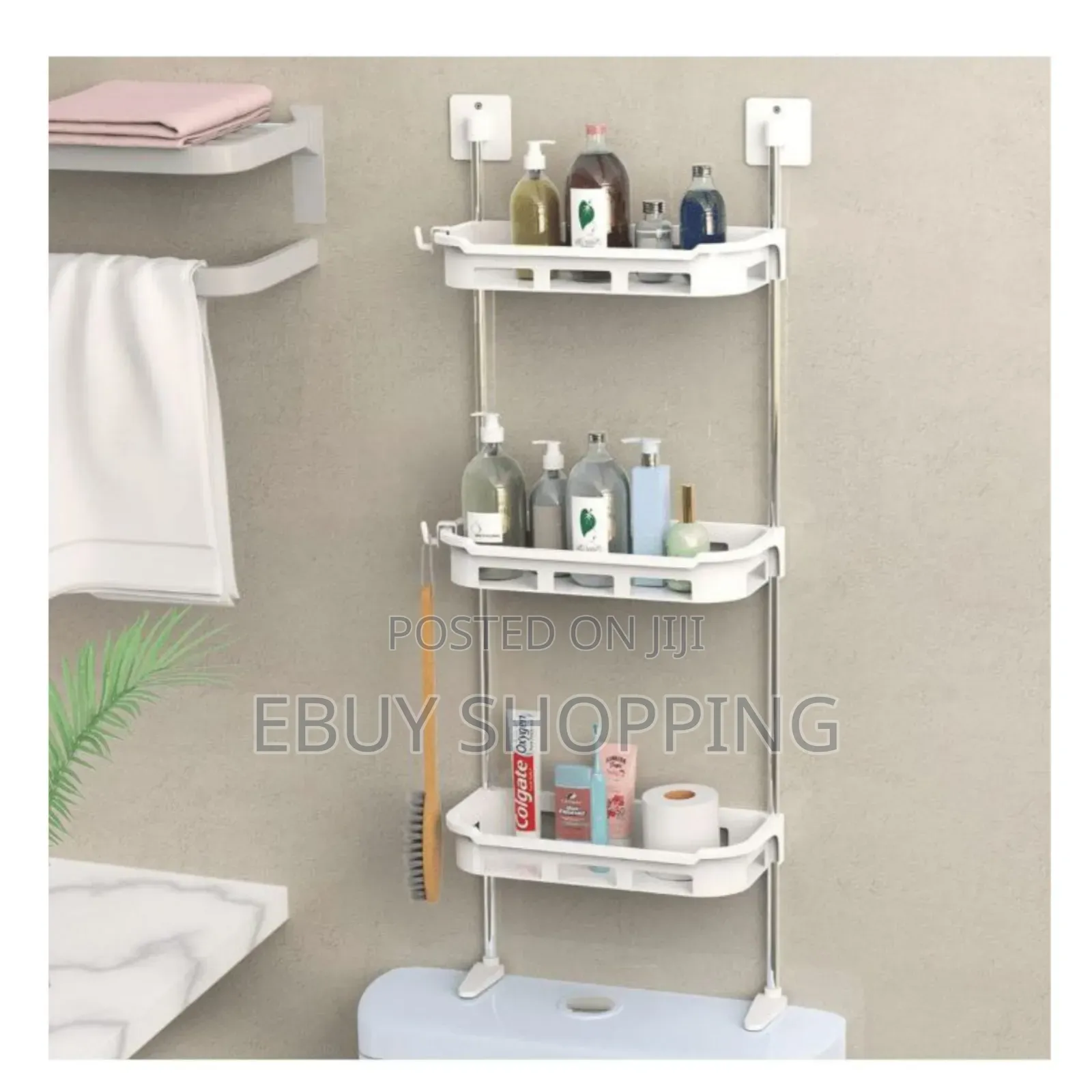 Versatile Storage Shelf – Perfect for Kitchen Bathroom!