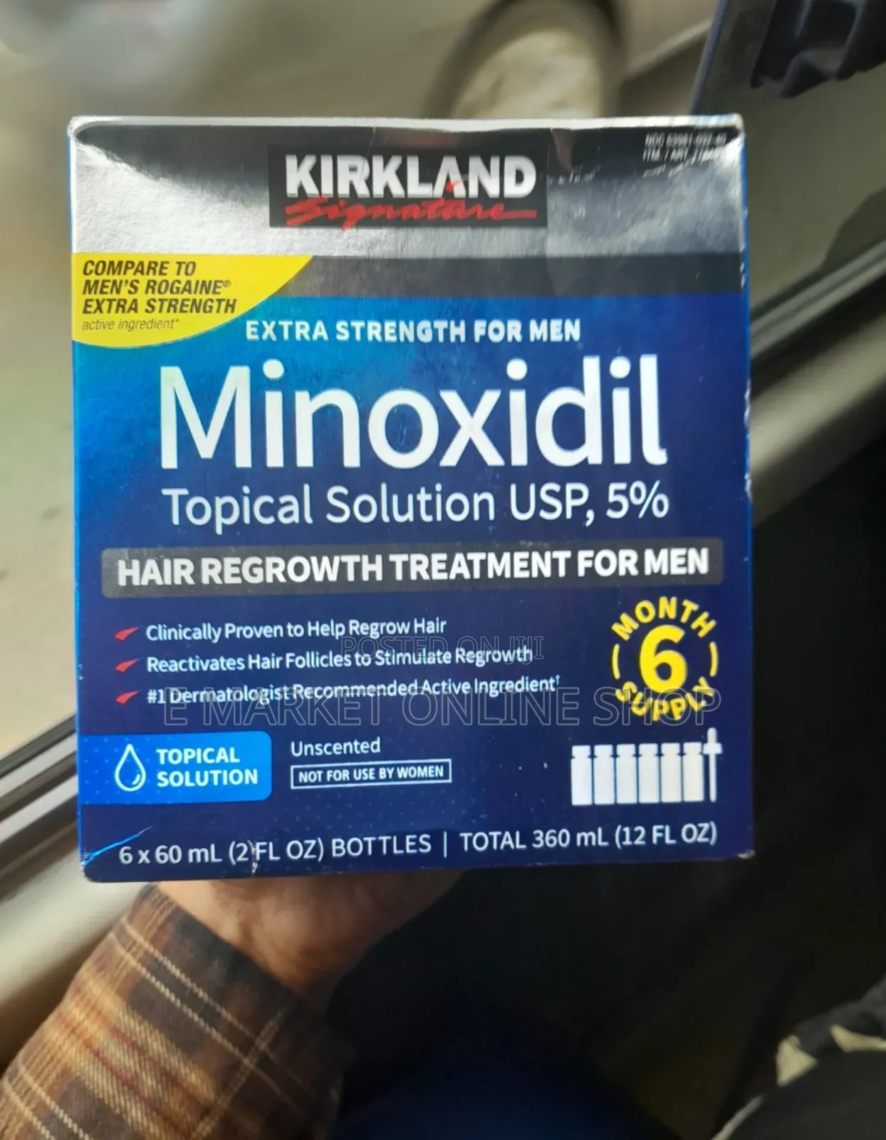 Derma Roller + Minoxidil Transform Your Hair