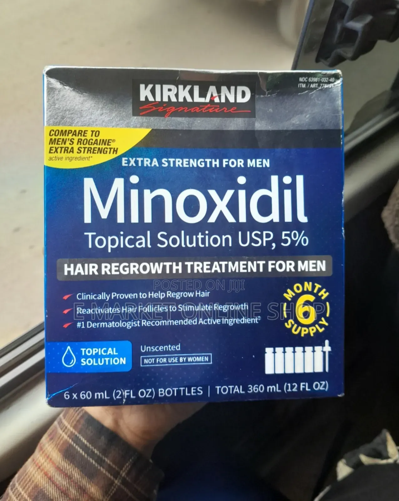 Minoxidil and Derma Roller No More Hair Loss