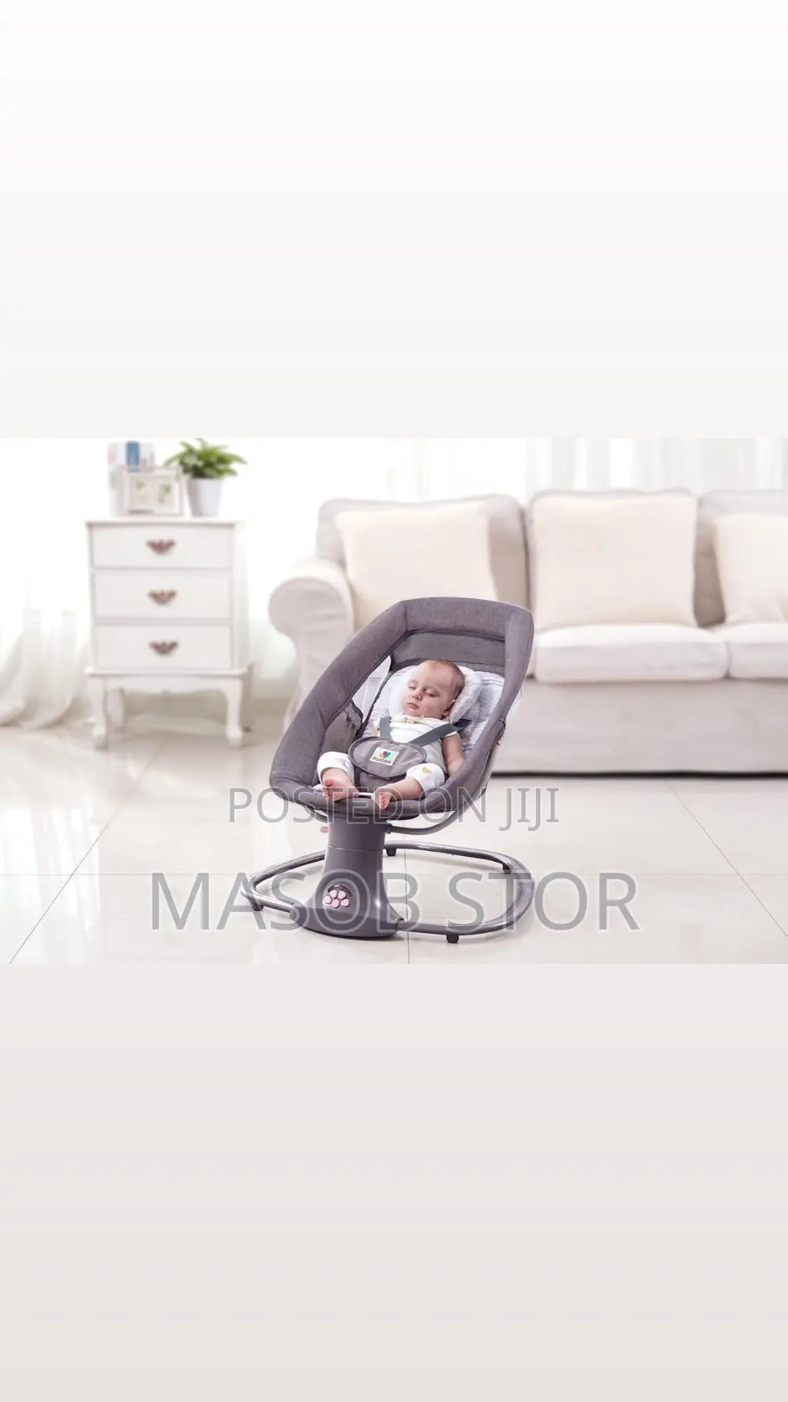 Multi-Functional Bassinet/ እየተንቀሳቀሰ ልጆችን እሹሩሩ እያለ የሚያስተኛ