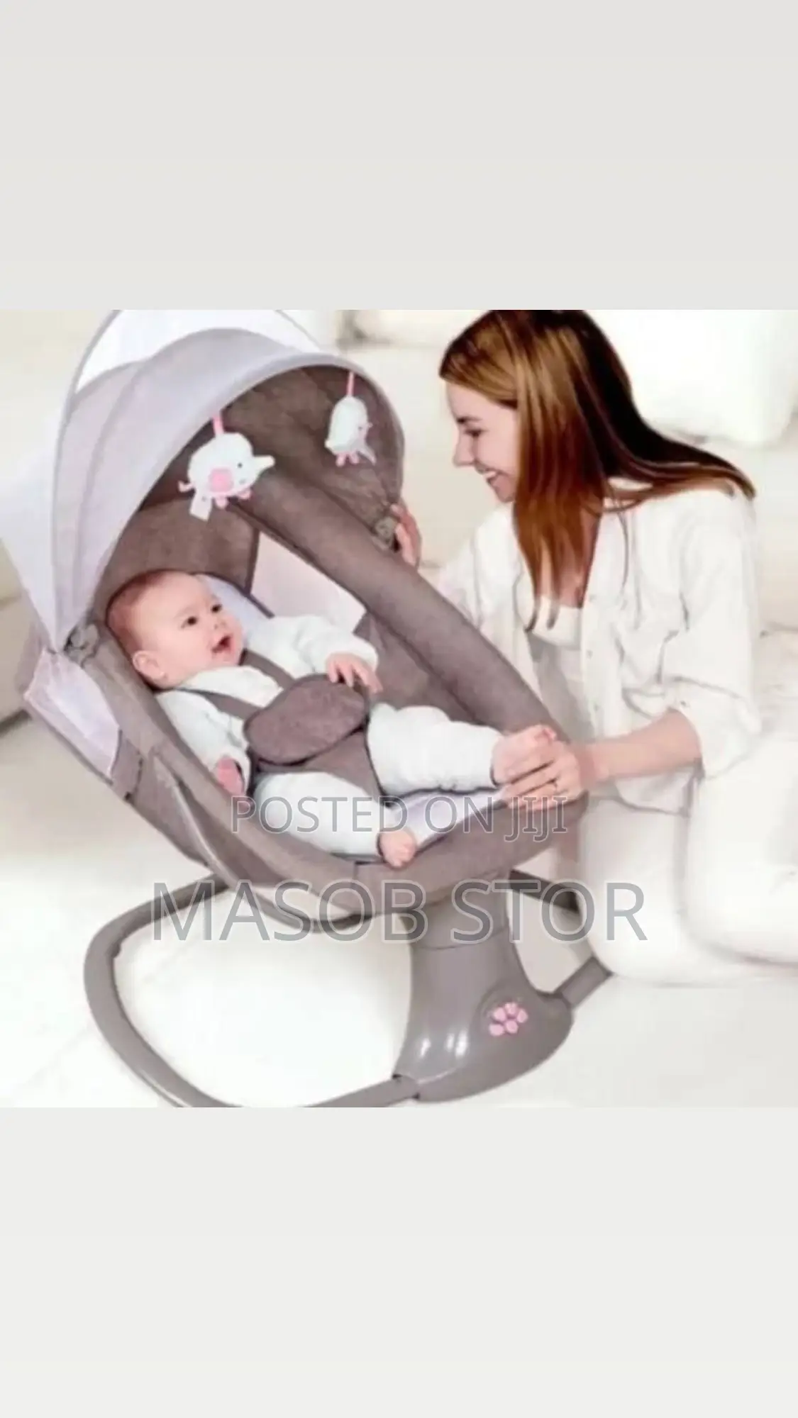 Multi-Functional Bassinet/ እየተንቀሳቀሰ ልጆችን እሹሩሩ እያለ የሚያስተኛ