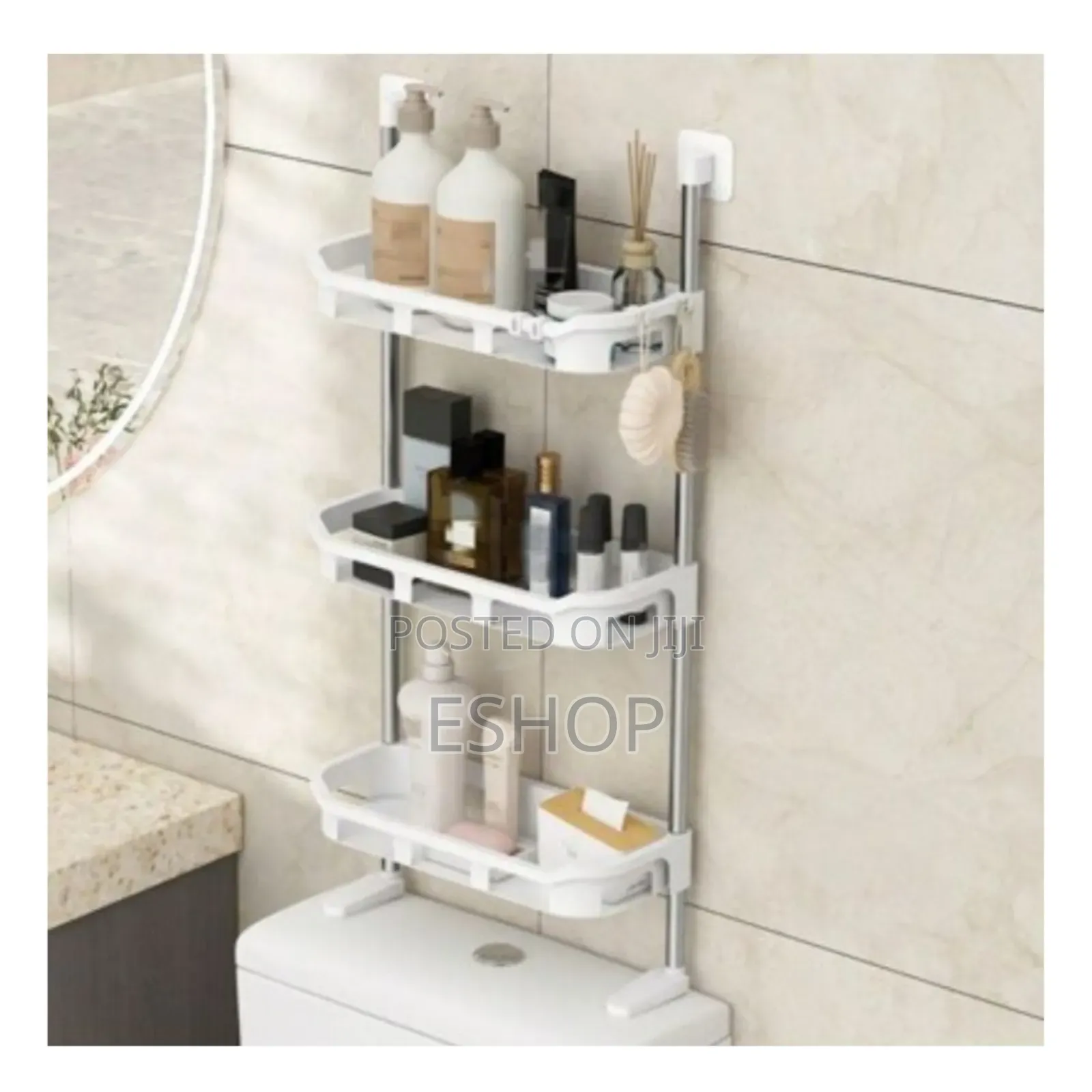 Space-Saving Over Toilet Storage Rack – Organize Smart!**