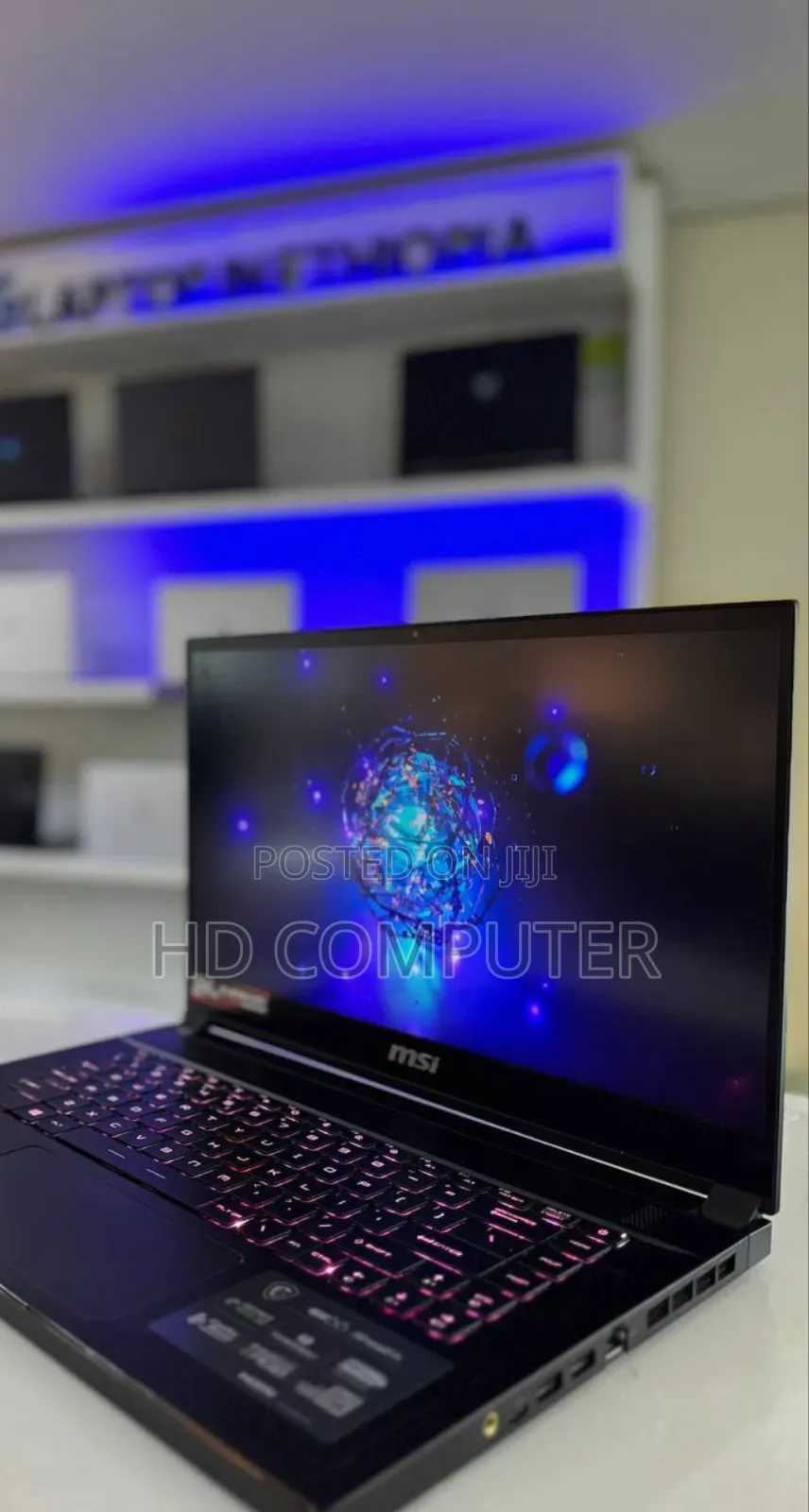 New Laptop MSI Pulse GL66 16GB Intel Core I7 SSD 512GB