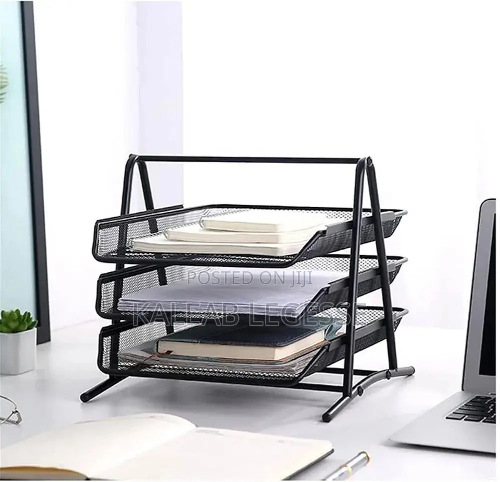 ባለ 3 መደርደሪያ የዶክምት ማስቀመጫ