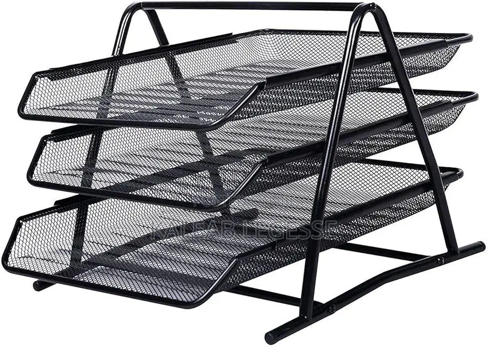 ባለ 3 መደርደሪያ የዶክምት ማስቀመጫ