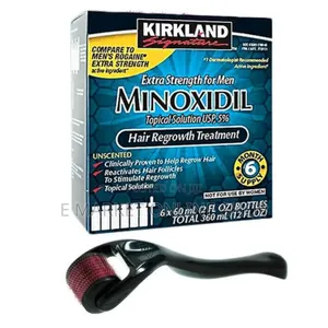 Photo - Minoxidil and Derma Roller Good Hair Happier of You