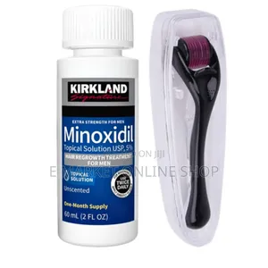 Photo - Minoxidil and Derma Roller Best Solution for Hair Loss