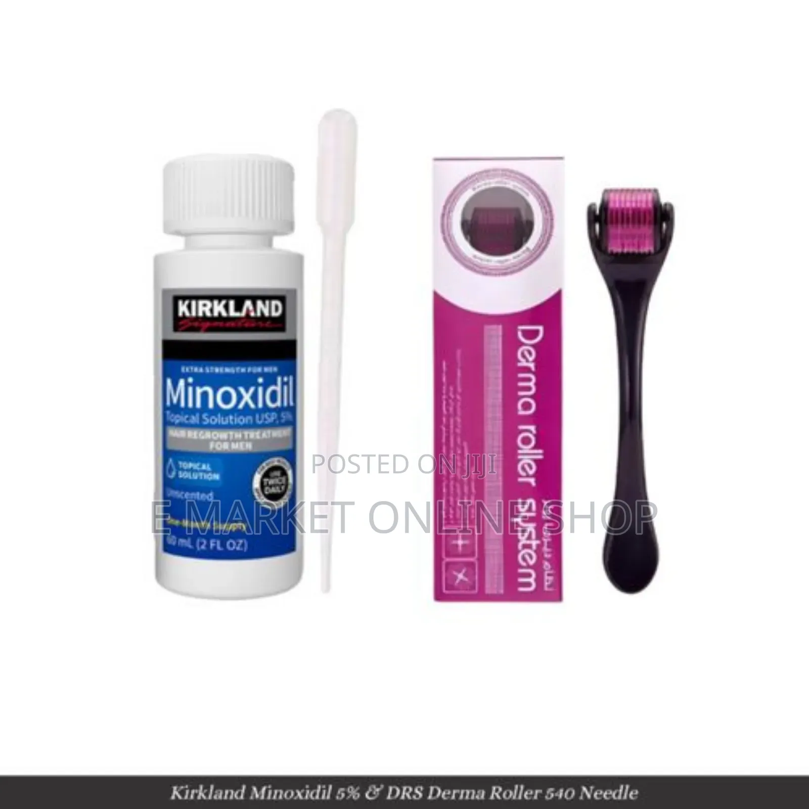 Minoxidil and Derma Roller the Ultimate Hair Growth Hack