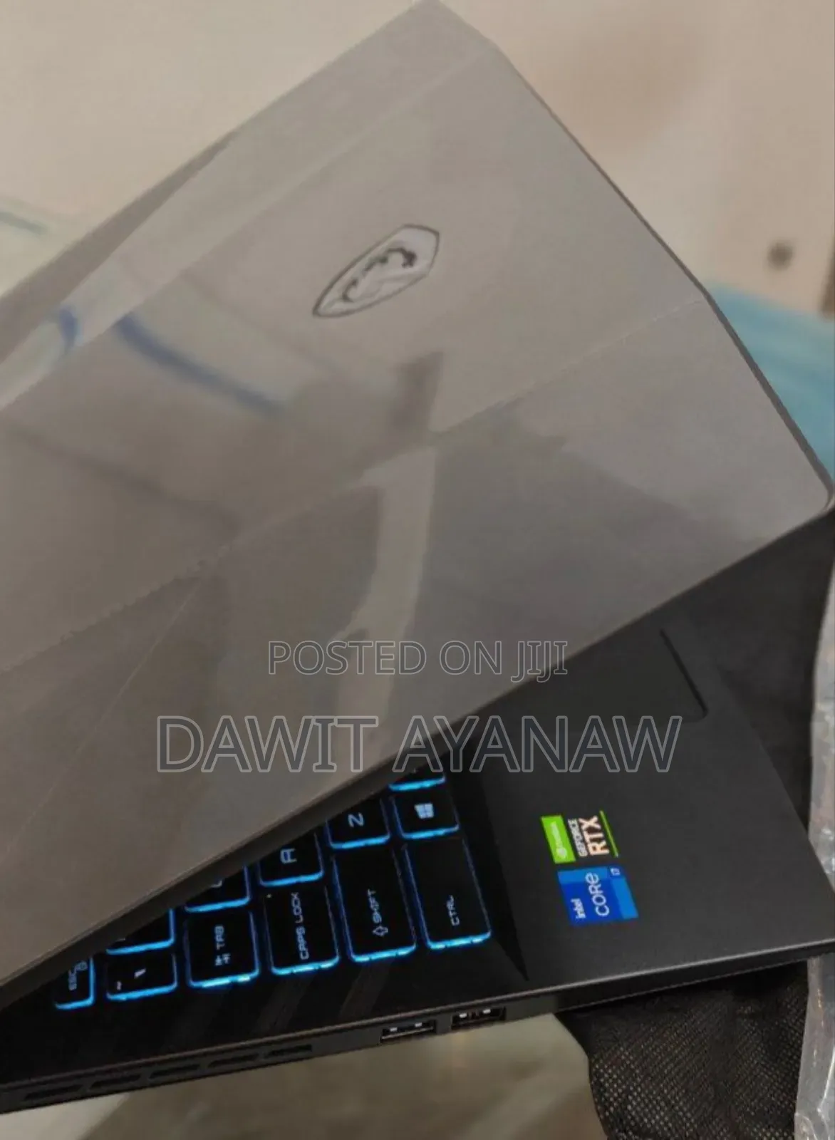 New Laptop MSI 16GB Intel Core I7 SSD 512GB