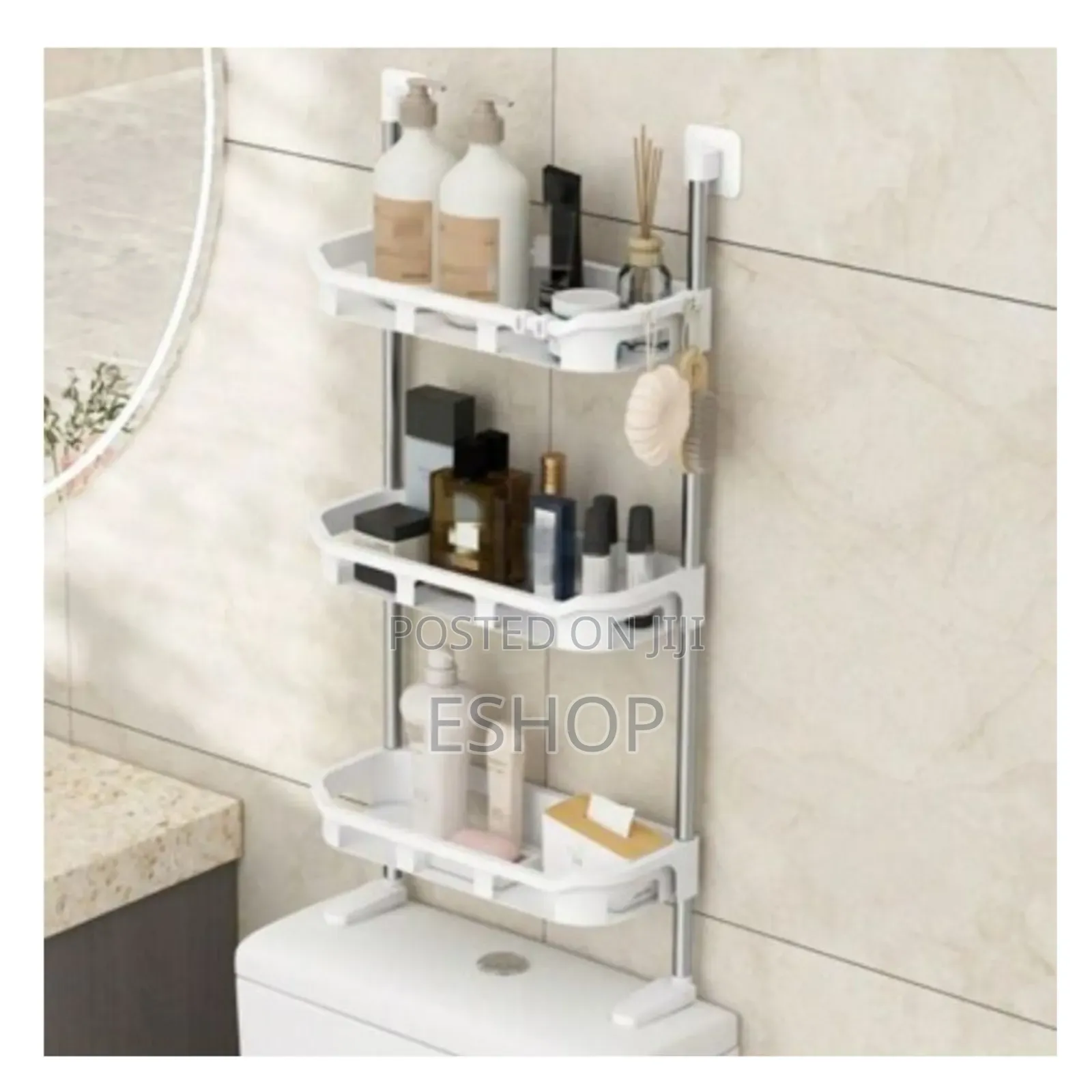 **Multipurpose Bathroom Kitchen Storage Shelf