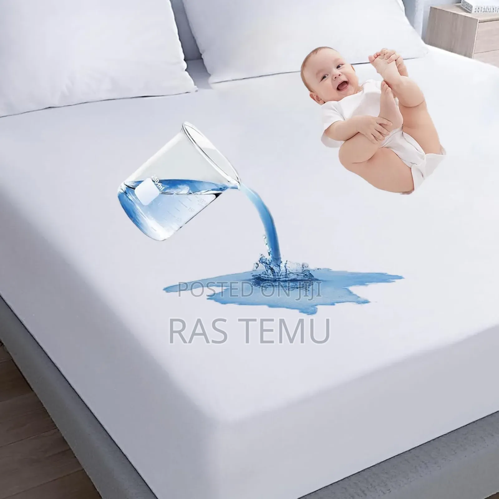 Waterproof Bedsheets Cover (Size-150m)
