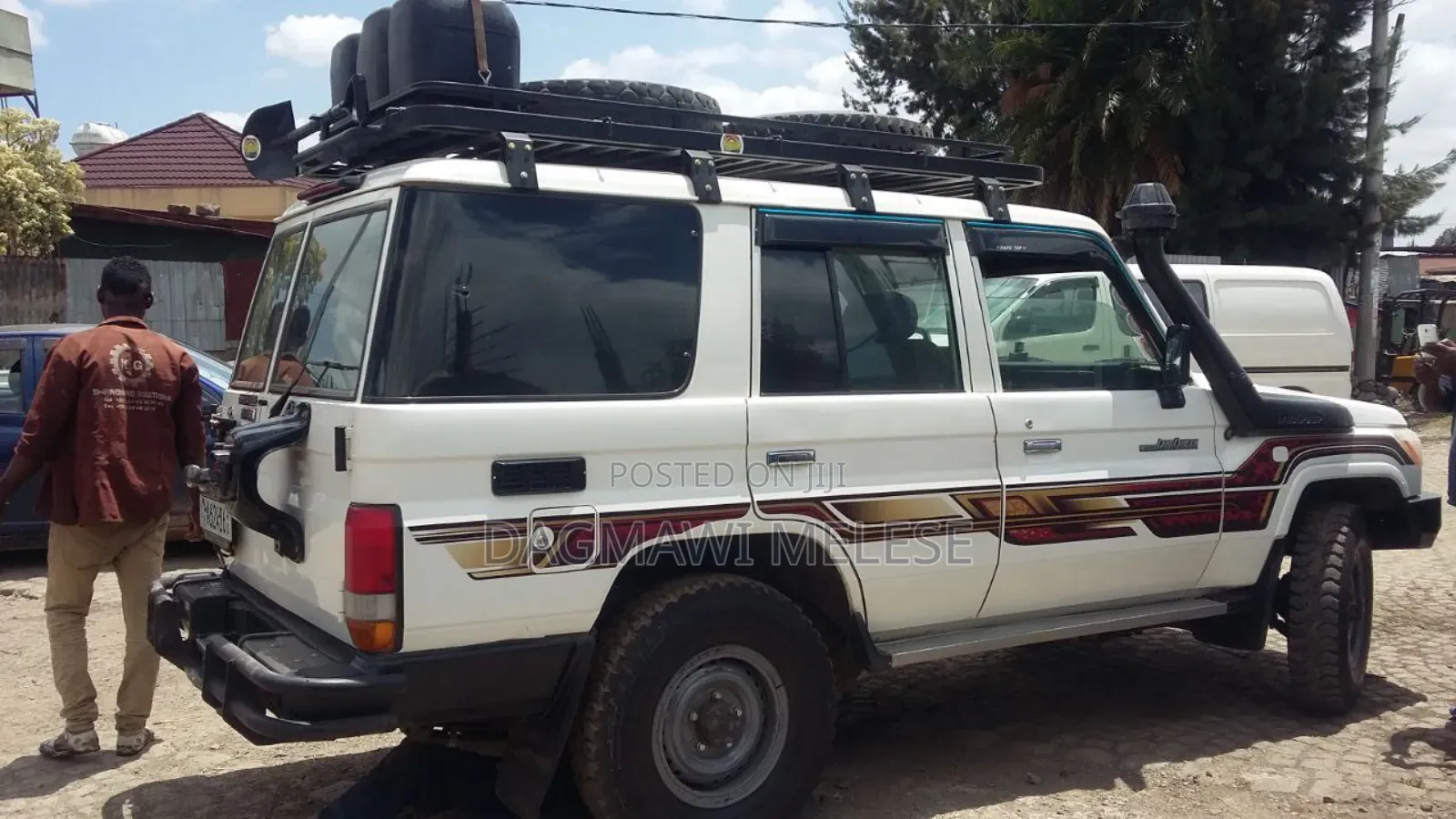Toyota Land Cruiser 2008 White