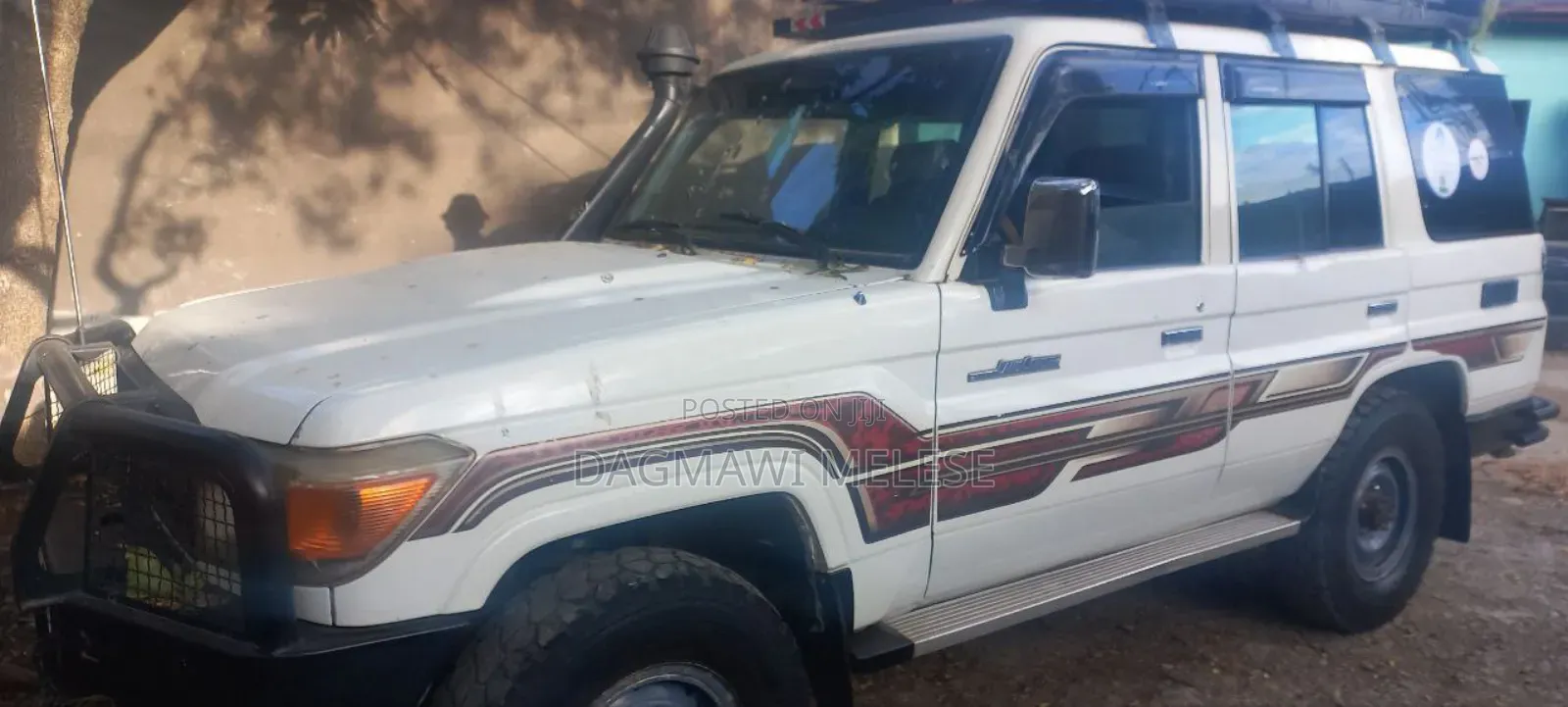 Toyota Land Cruiser 2008 White