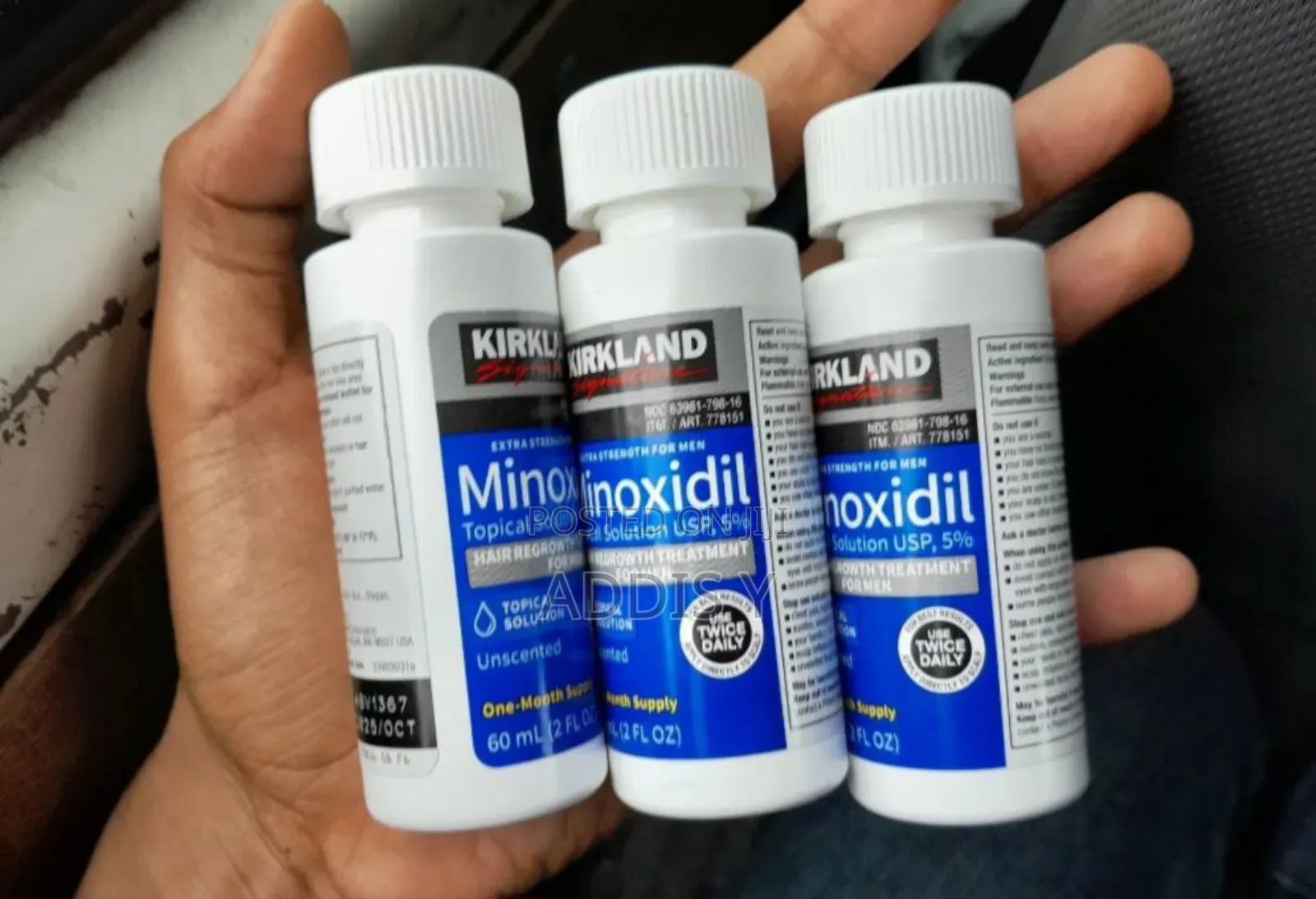 "Kirkland Minoxidil: Clinically Proven for Hair Restoration