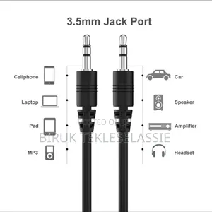 5 Meter Aux Extension Cable Male to 3.5mm Jack Male Aux