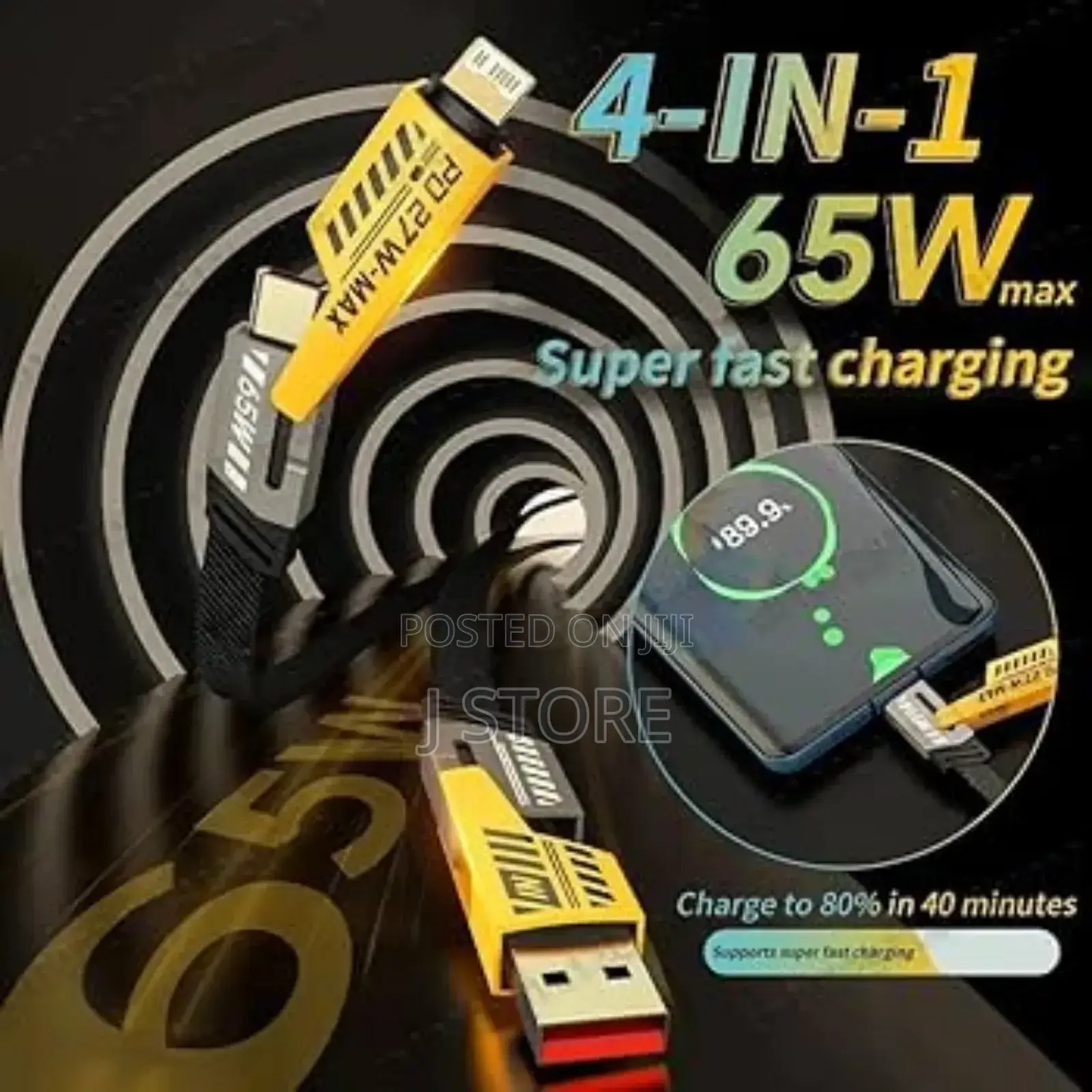 Charger Cable 4 in 1