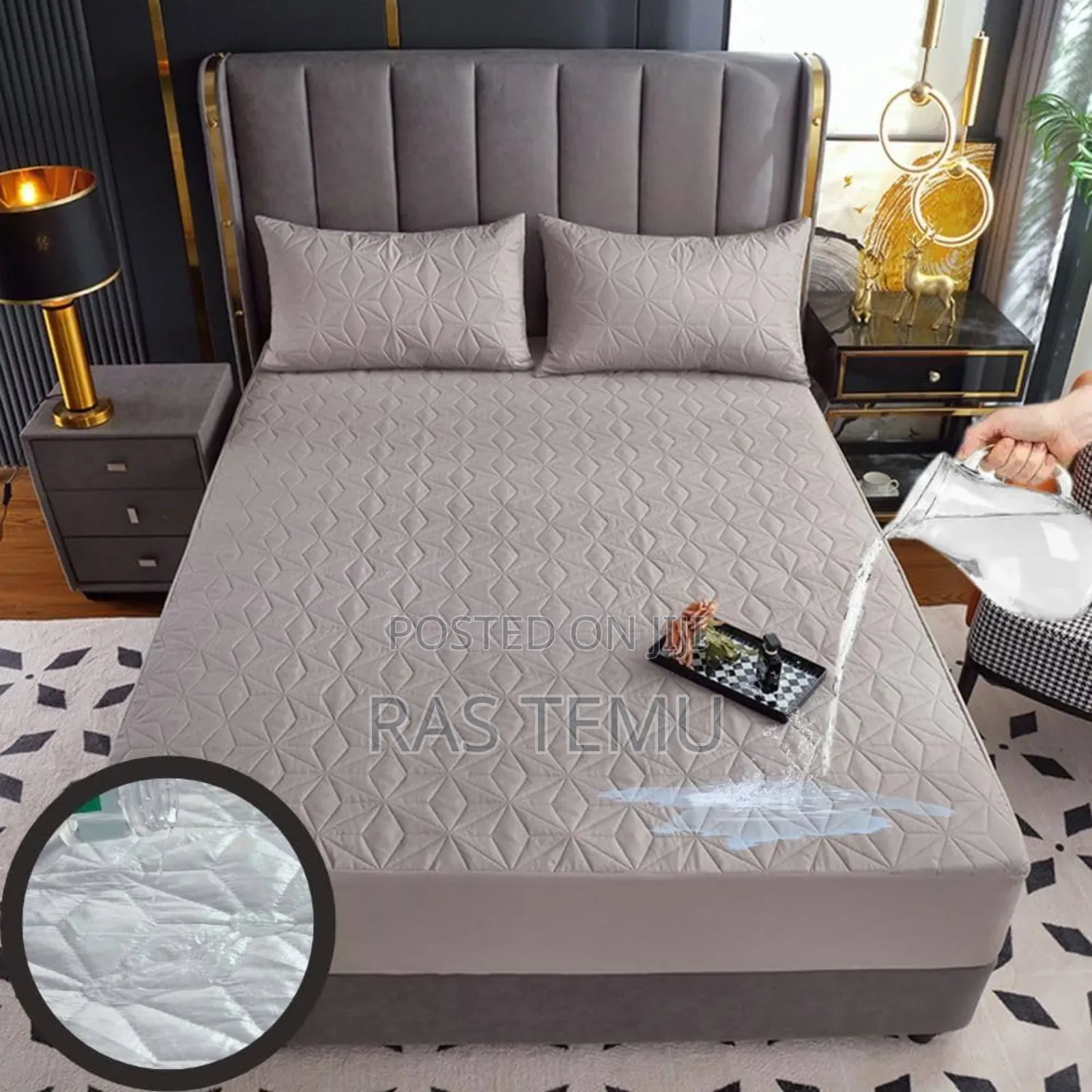 ውሃ የማያስገባ የፍራሽ ልብስ(ለሜትር-120)