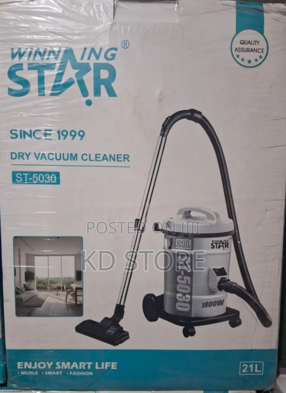 Winning Star 21 Liter 1800 Watts Dry Vacuum Cleaner St-5030
