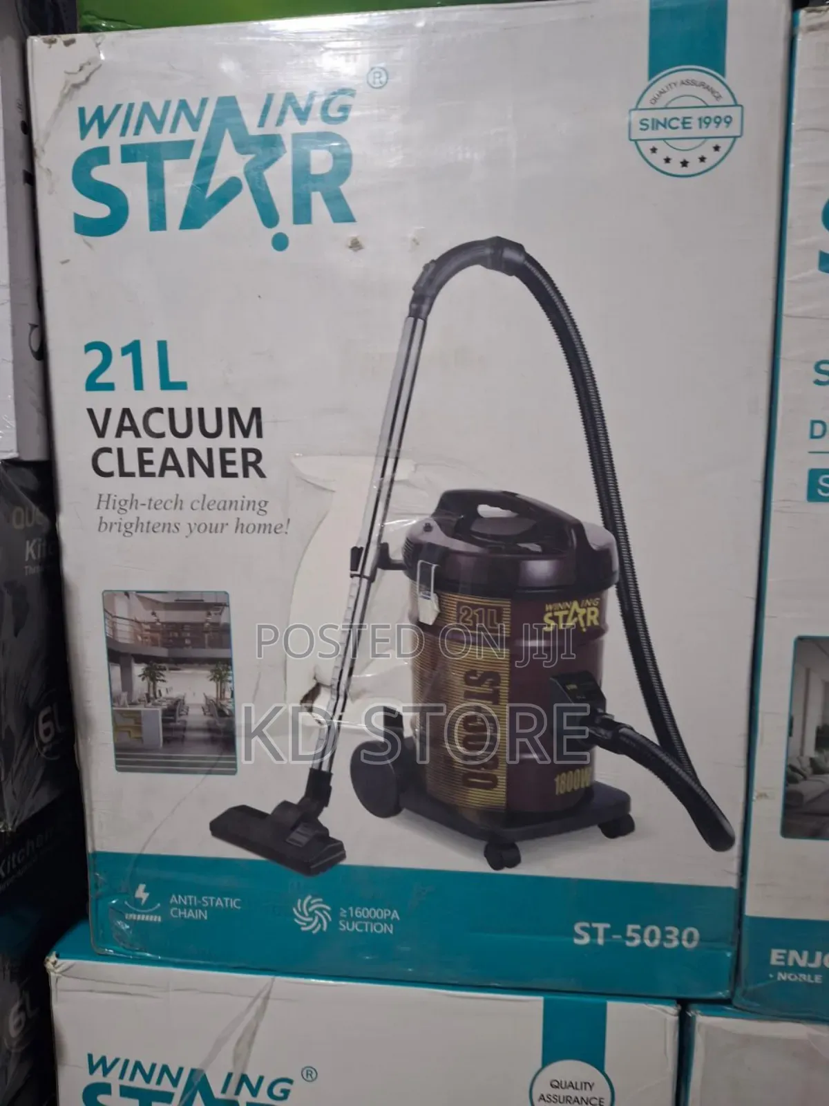 Winning Star 21 Liter 1800 Watts Dry Vacuum Cleaner St-5030