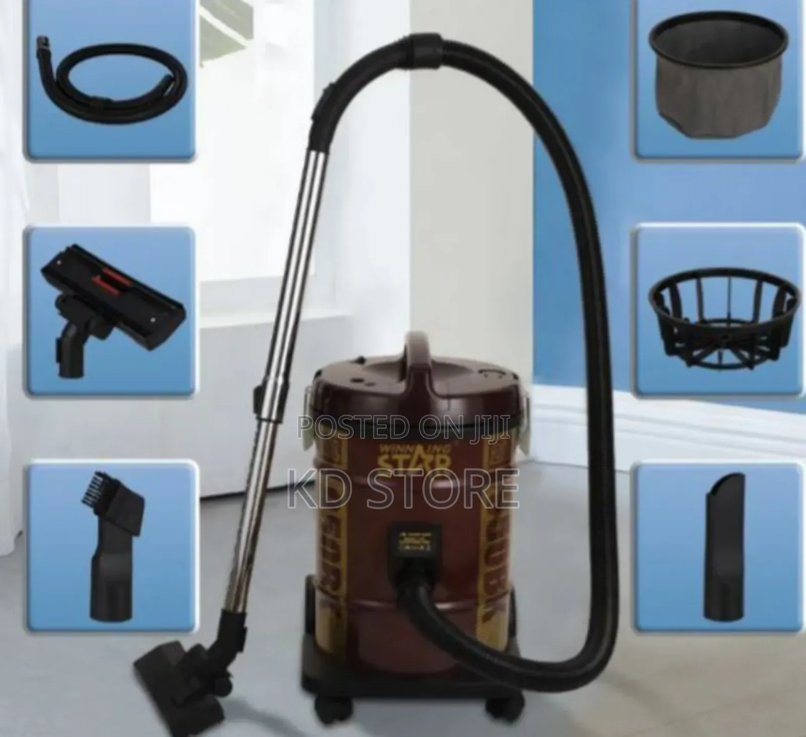Winning Star 21 Liter 1800 Watts Dry Vacuum Cleaner St-5030