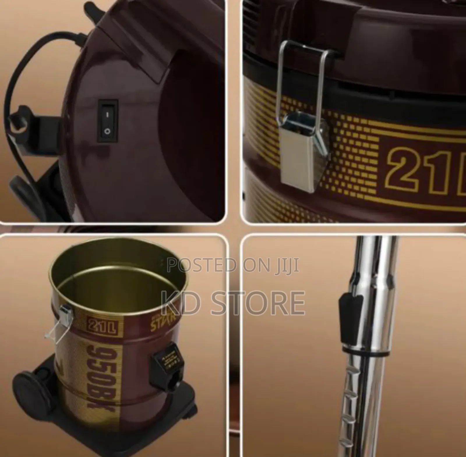 Winning Star 21 Liter 1800 Watts Dry Vacuum Cleaner St-5030