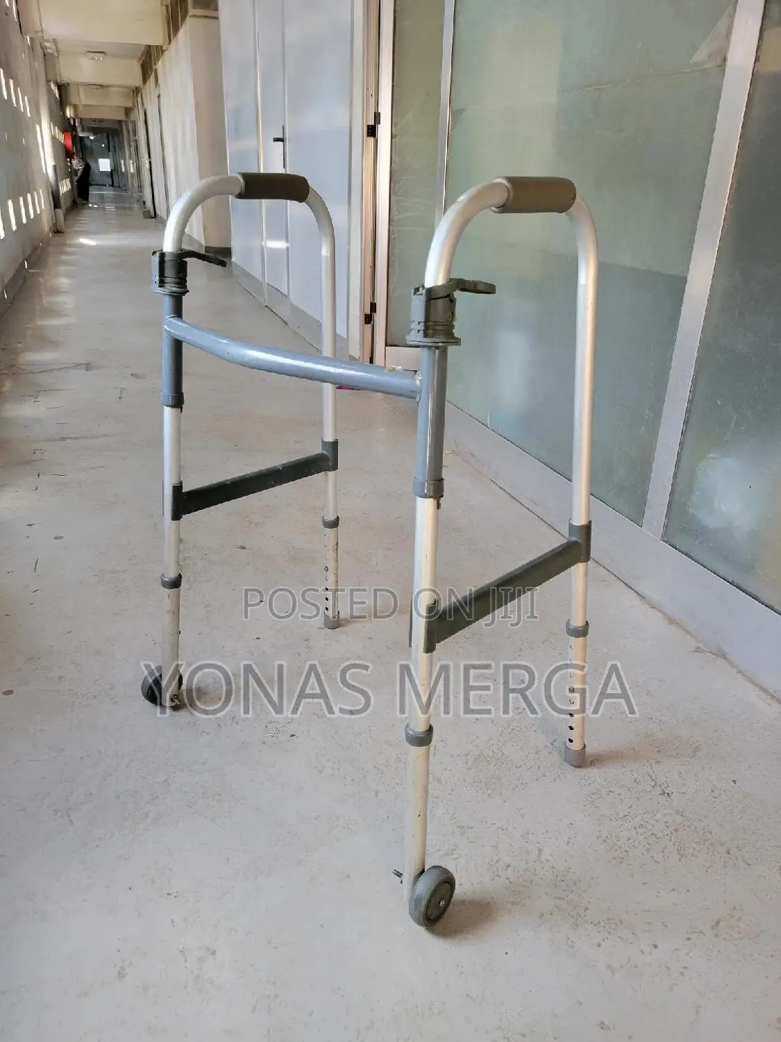 Two Folding Walkers፫∆Transport, Making It Ideal for Use Both