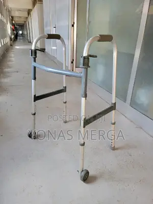 Photo - Two Folding Walkers፫∆Transport, Making It Ideal for Use Both