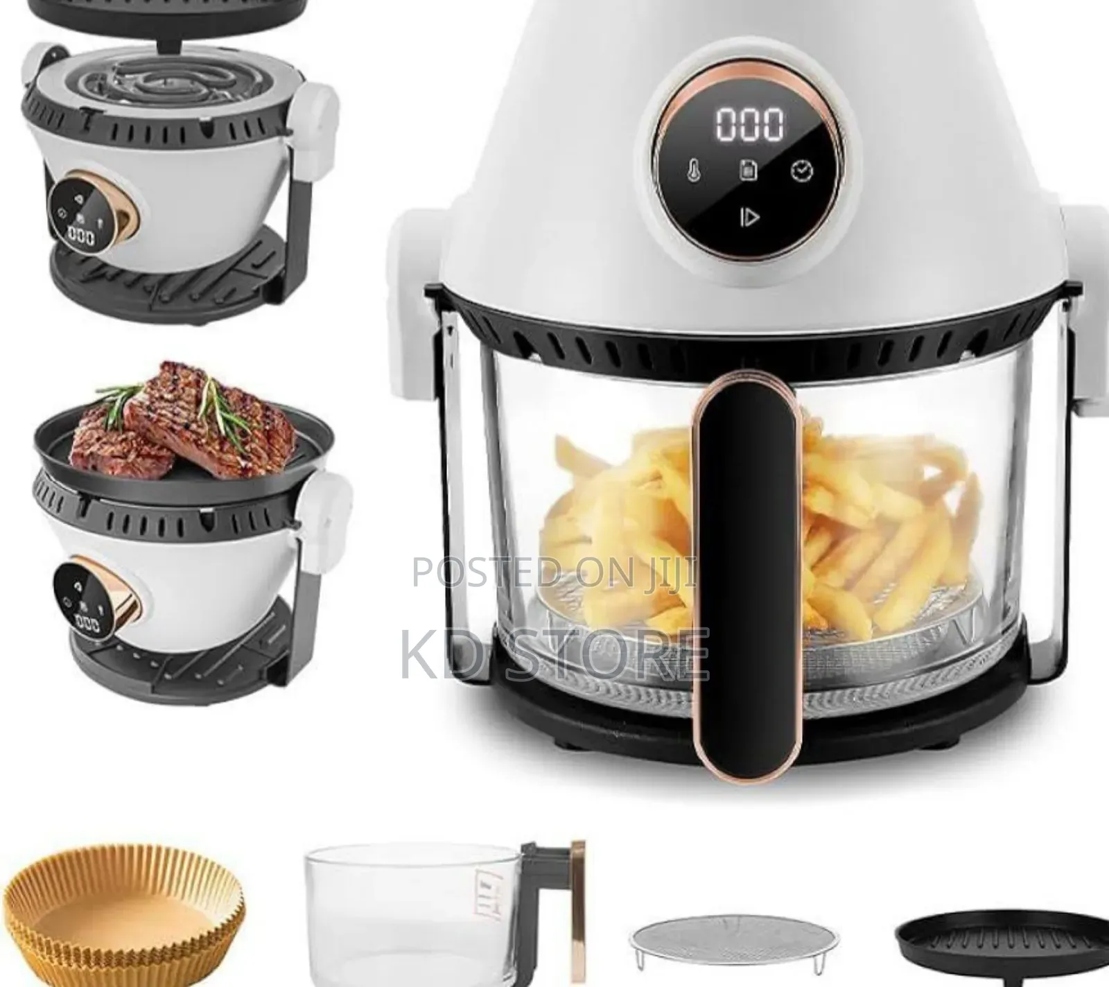 Air Fryer, Grill and Stove