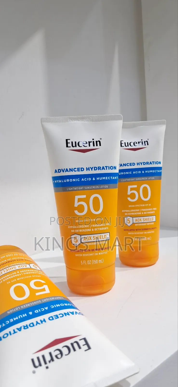 Original Eucerin Advanced Hydration 50 +Sunscreen