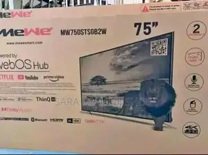 Mewe 75” Uhd Smart Tv New 2025 Price 120,800