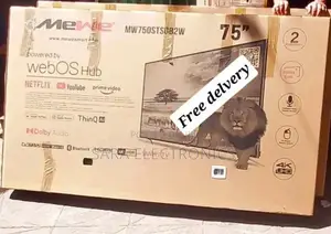 Mewe 75” Uhd Smart Tv New 2025 Price 120,800