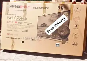 Mewe 75” Uhd Smart Tv New 2025 Price 120,800