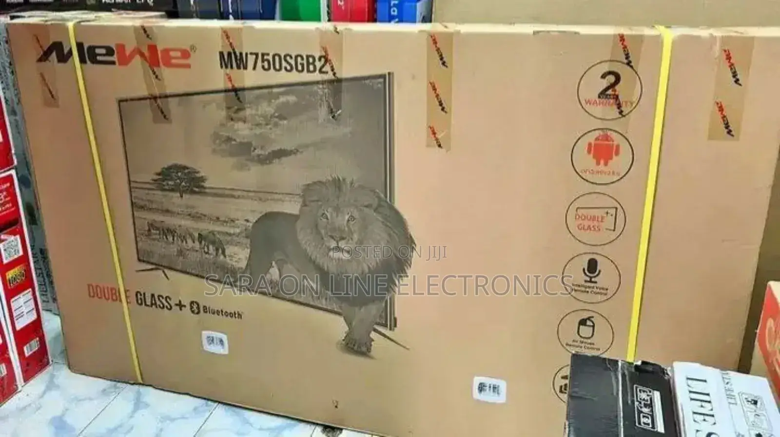 Mewe 75” Uhd Smart Tv New 2025 Price 120,800