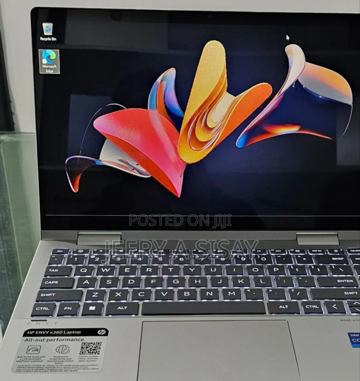 New Laptop HP Envy X360 16GB Intel Core I7 SSD 1T